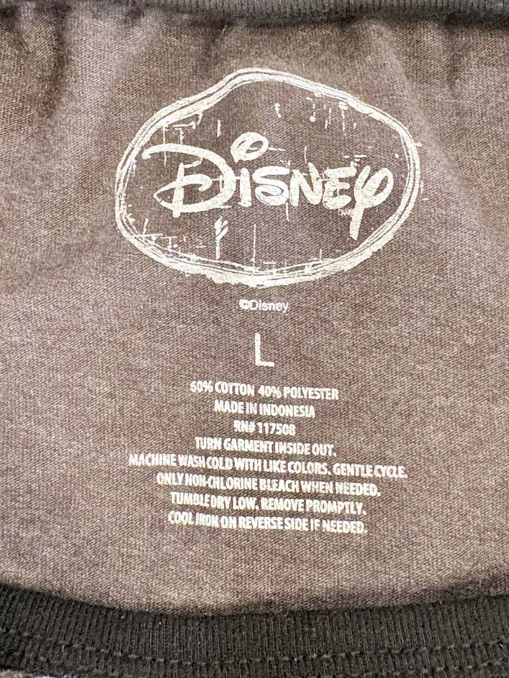 Disney Mickey Mouse All-Over Print Sleeveless Tank Top Grey Size Large #1175 - Picture 3 of 7